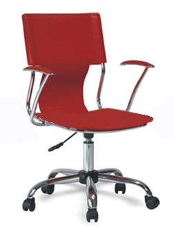 Red Designer Office Desk Chair