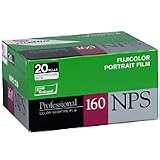 Fujifilm Fujicolor Professional Portrait NPS 160 - Color print film - 120 (6 cm) - ISO 160 - 20 rolls
