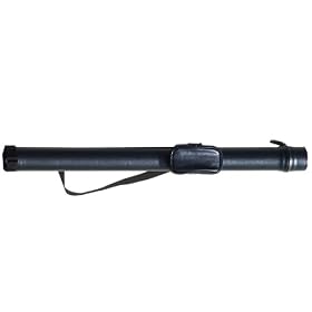 Sterling Round Black Pool Cue Case for 1 Cue