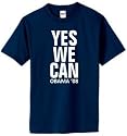 Yes We Can OBAMA 08 - Cotton T-Shirt (40 Colors)