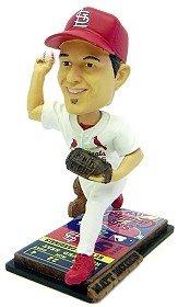 St. Louis Cardinals Matt Morris Ticket Base Forever Collectibles Bobble Head