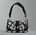 AUTHENTIC COACH PARKER OP ART SOFT SMALL FLAP 13408 (BW/Black)