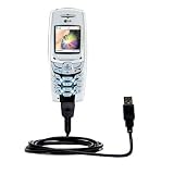 Classic Straight USB Cable for the LG VX5300 / VX-5300 with Power Hot Sync and Charge capabilities - uses Gomadic TipExchange Technology