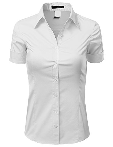 Doublju Women Short Sleeve