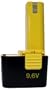 Panasonic EY9080B 9.6-Volt 1.2 Amp Hour NiCad Long Stem Pod Style Battery