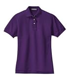 Port Authority - Ladies Pique Knit Sport Shirt Purple-XXL