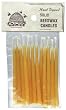 Beeswax Birthday Candles 12 Pack