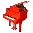 Schoenhut SBG4907R 49 Key Pro Baby Grand- Red