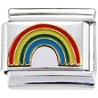 Rainbow Italian Charm