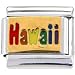 Gold Hawaii Italian Charm