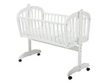 Futura Cradle In White Finish By Da Vinci Baby Furniture