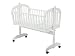Futura Cradle In White Finish By Da Vinci Baby Furniture