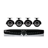 Night Owl Security POSEIDON-45 8-Channel H.264 500 GB DVR Surveillance Kit with 4 Indoor/Outdoor Night Vision Cameras and D1 Recording