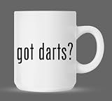 got darts? - Funny Humor Ceramic 11oz Coffee Mug Cup