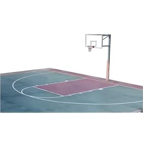 Easy Court Premium Basketball Court Marking Stencil Kit