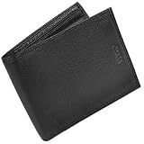 Gianfranco Ferre Classic Black Soft Leather Billfold Wallet