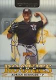 Adrian Burnside, Pittsburgh Pirates Autographed Card
