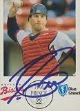 Tom Prince, Buffalo Bison - Pirates Affiliate Autographed Card
