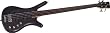 Warwick Corvette Rockbass Basic Active Bass Guitar (4 String, Oil Finish, Nirvana Black, Fretless)