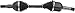 A1 Cardone 60-1559 Remanufactured CV Drive Axle, 1 Pack