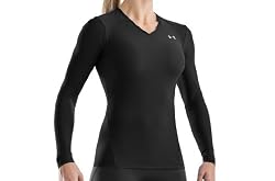 Women's HeatGear&reg; Longsleeve Compression T-Shirt Tops by Under Armour