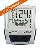 VDO Radcomputer digitale Funkübertragung X1DW - silber, Gr. standard
