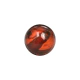 Genuine Baltic Cherry Amber Drilled Bead, 5mm