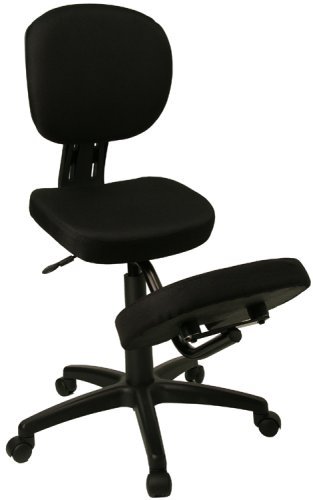 Ergonomic Kneeling Posture Task Chair w/ Back & Wheels On Sale