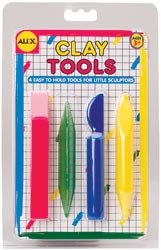 Alex Toys Clay Tools 4/Pkg ; 3 Items/Order