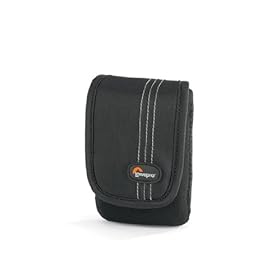 Lowepro Dublin 10 Slim Profile Pouches for Cameras and Compact Video Cameras (Black/Black)