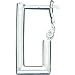Sterling Silver Rectangle Hoop Earrings Jewelry