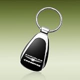 Chrysler Crossfire Black Tear Drop Key Chain