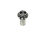 Carpe Diem Hardware 865-9J Cache Small Round Knob Made with Swarovski Element, Chalice, 3/4-Inch by 
