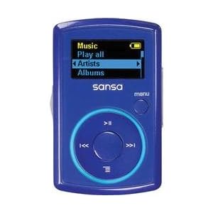 SanDisk Sansa Clip 2 GB MP3 Player (Blue)