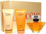 Tresor by Lancome for Women 3 Piece Holiday Set Includes: 1.7 oz Eau de Parfum Spray + 1.7 oz Perfumed Body Lotion + 1.7 oz Perfumed Shower Gel