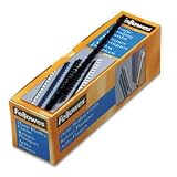 Fellowes 52506, Plastic Combs - Round Back, 5/16, 100 pack, Navy