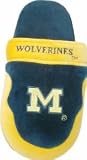 Michigan Wolverines Comfy Feet Scuff Slippers