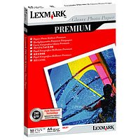 Lexmark - Premium - Papier photo brillant - A4 (210 x 297 mm) - 50 feuilles