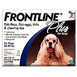 Frontline Plus 3pk Medium 23-44 Lbs