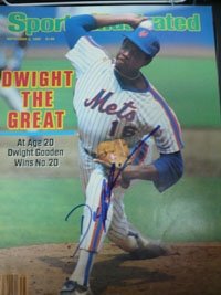 Gooden, Dwight ''Doc'' Autographed/Hand Signed Sports Illustrated 9/2/85