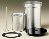 Calorimeter; Aluminum; Inner Vessel: 250mL; Outer Vessel: Stopper and stirrer holes, approx. 700mL