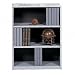 Value Mate&reg; Series Steel Three Shelf Bookcase, 31-3/4w x 13-1/2d x 41h, Gray (SAF7171GR)