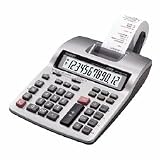 Electronics : CSOHR150TMPLUS - Printing Calculator, 12-Digit, 6-1/3x10-5/8x2-1/2,LGY