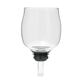 Yama 5 Cup Stovetop Vacuum Brewer Upper Bowl Replacement - VACUUM POT REPLACEMENT ONLY