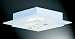 Denver Single Light Double Glass Flush Small (9949-25)