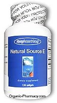 Natural Source E With Mixed Tocopherols - 250 Softgels - Allergy Research Group