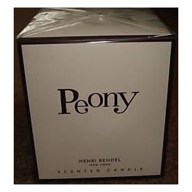 Bath and Body Works Henri Bendel PEONY Scented Candle 9.4 OZ