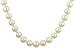 16 7-7.5mm Cultured Pearl Necklace with Bow Clasp