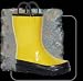 Kid's Solid Colored Firechief Rubber Rain Boots