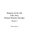 Memoirs of the Life of Rt. Hon. Richard Brinsley Sheridan, V2